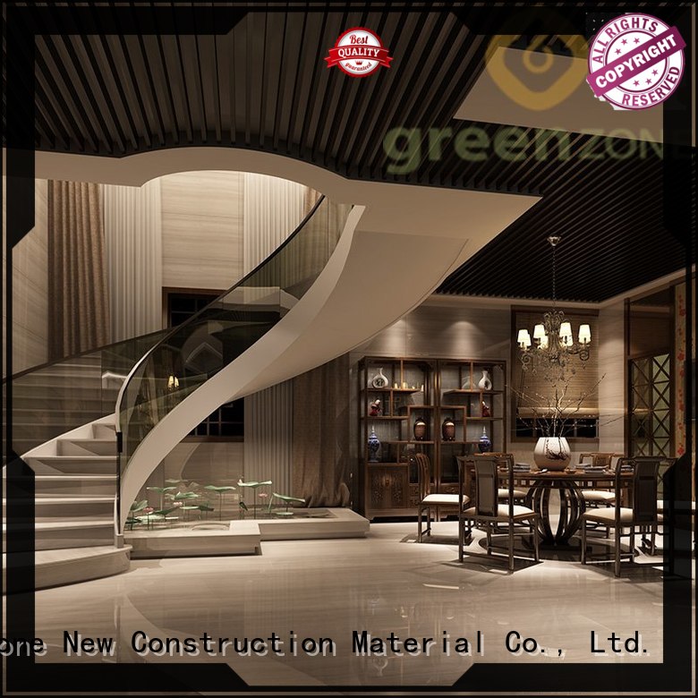 Greenzone Brand wpc clip 5560mm wpc ceiling manufacture