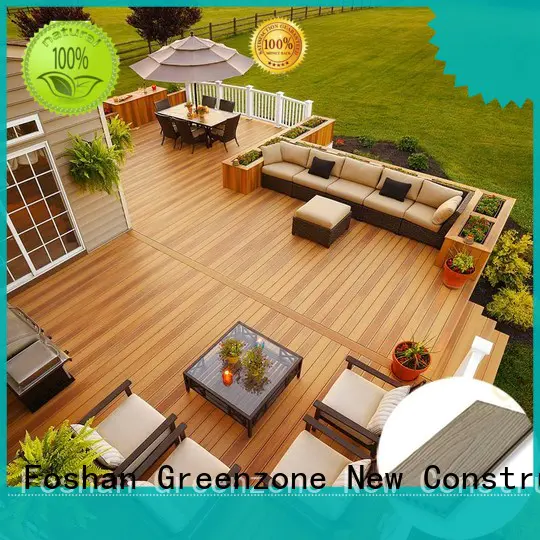 greenzone hollow exclusive OEM hardwood decking supply Greenzone
