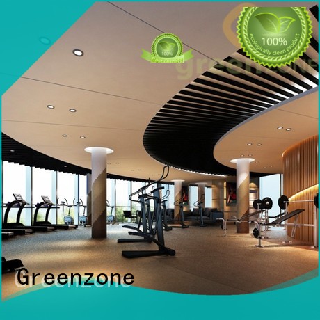 Greenzone Classic wooden ceiling design recyclable yard