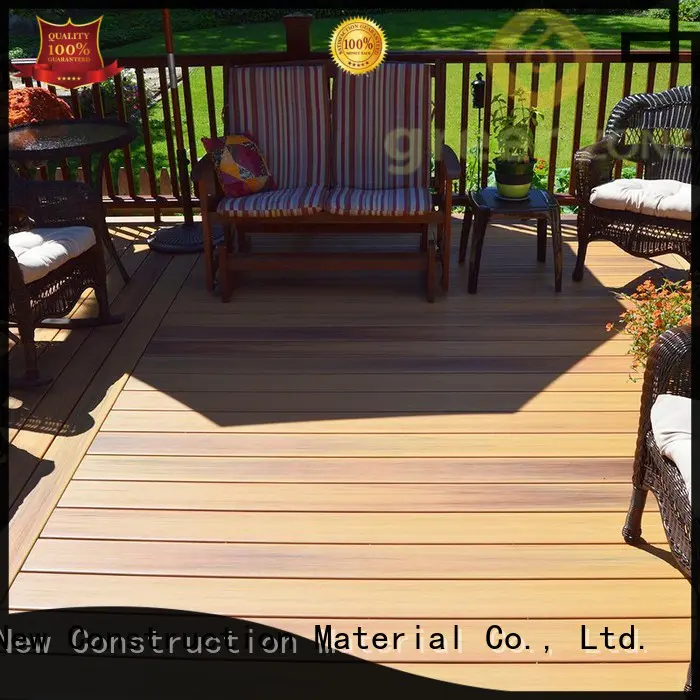 exterior hotselling wpc wood plastic composite flooring Greenzone Brand company