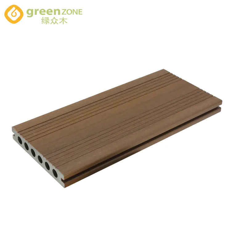 WPC Co-extrusion Outdoor Hollow Decking DEL139225- Greenzone Eco Wood 139*22.5mm