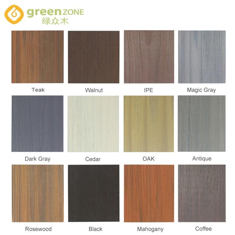 Wpc Co Extrusion Outdoor Hollow Decking Del139225 Greenzone Eco