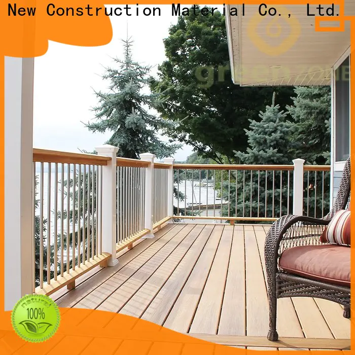 Greenzone custom wpc wood plastic composite hollow shopping mall