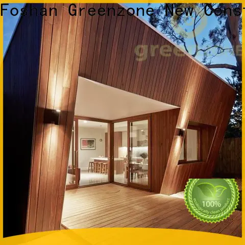 Greenzone cladding plastic wood cladding manufacturer house